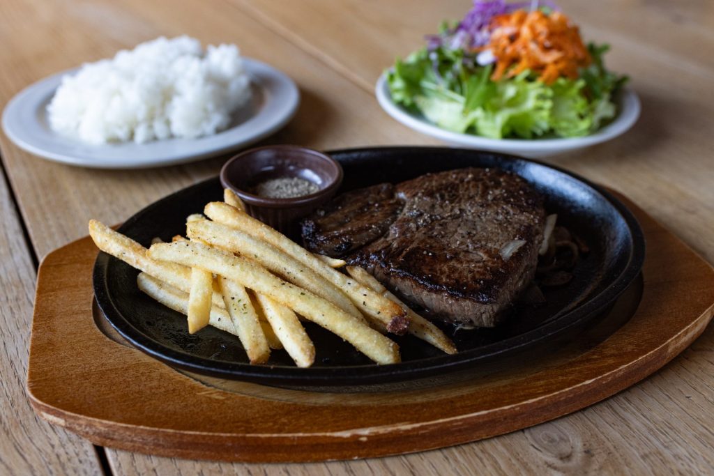 WAGYU BEEF STEAK / RICE