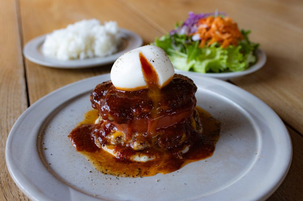 HAMBURGER STEAK / RICE